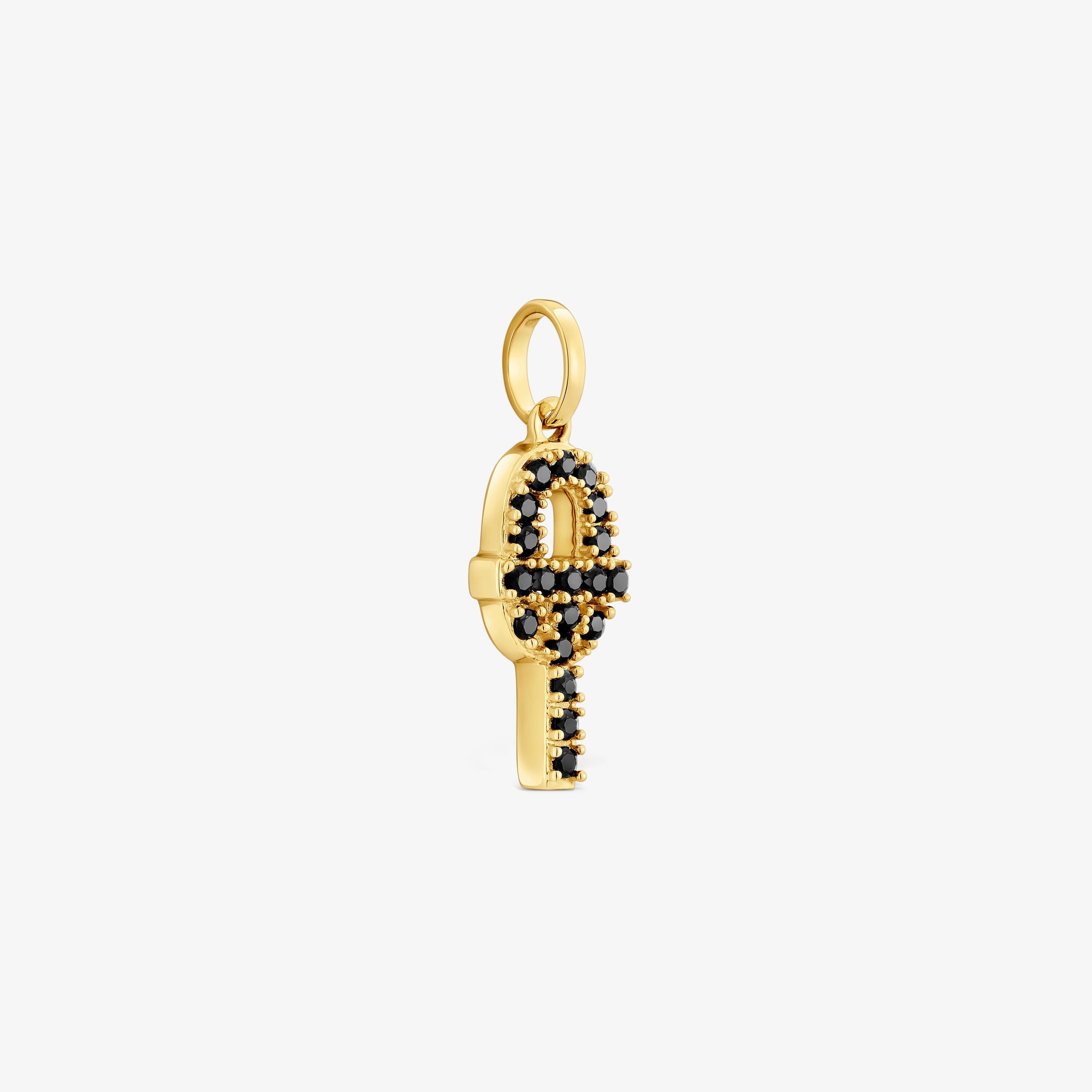 Small 18K solid gold Pendant with spinels TOUS MANIFESTO