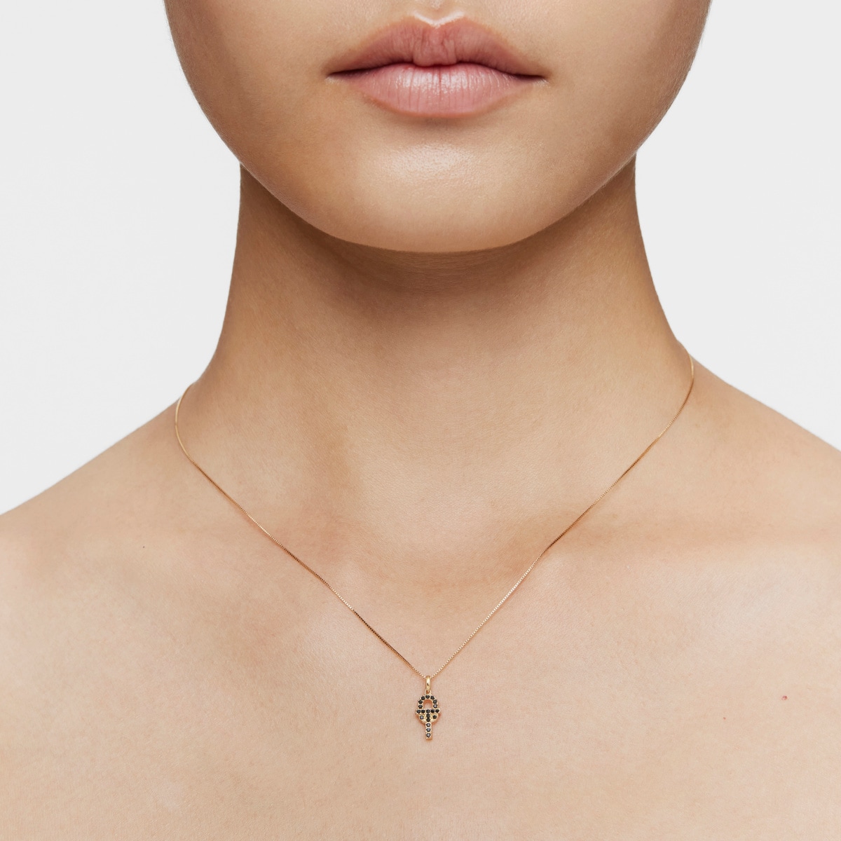 Small gold Pendant with spinels TOUS MANIFESTO