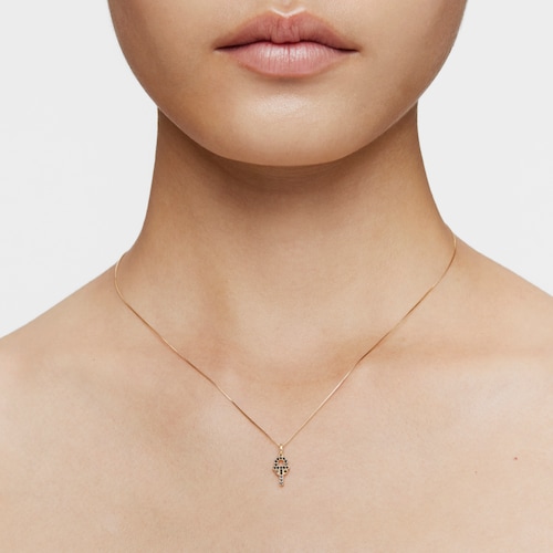 Small gold Pendant with spinels TOUS MANIFESTO