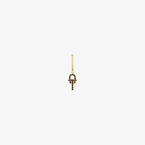 Arete suelto de oro y espinelas TOUS MANIFESTO