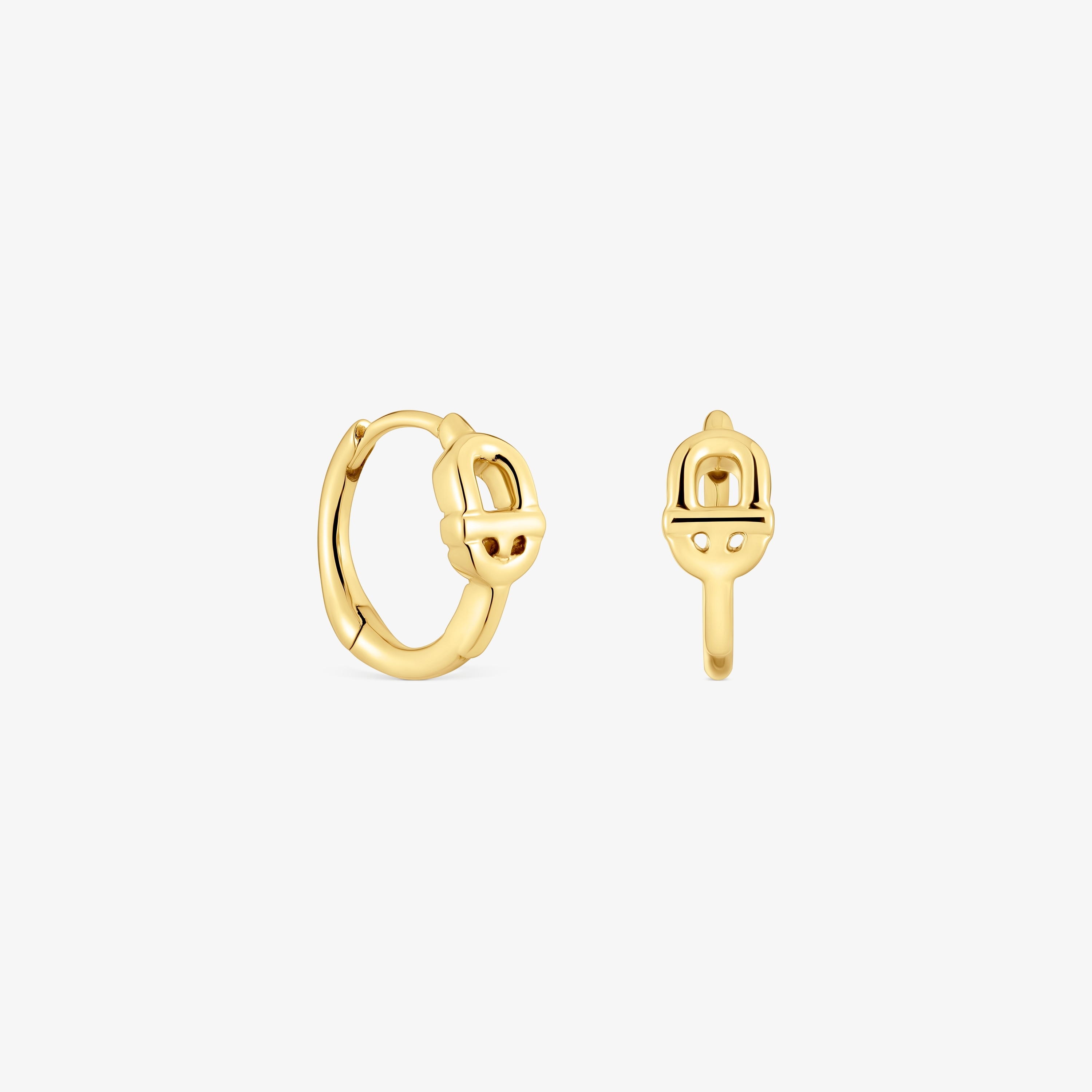 18K solid gold Hoop earrings TOUS MANIFESTO