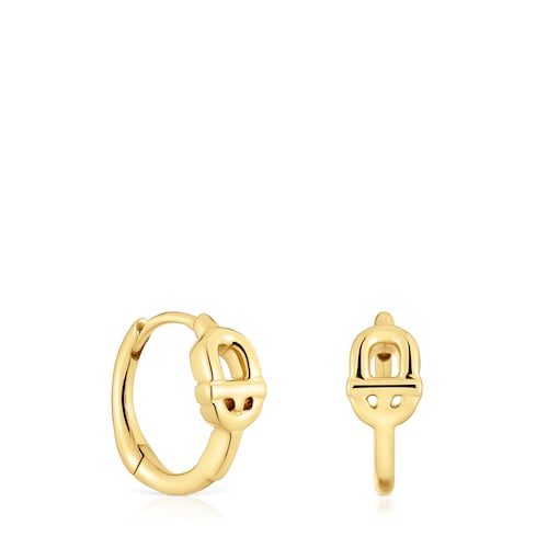 Gold Hoop earrings TOUS MANIFESTO