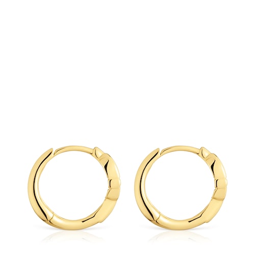 Gold Hoop earrings TOUS MANIFESTO