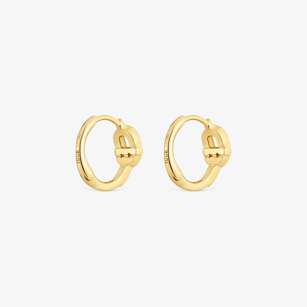 Pendientes de aro de oro TOUS MANIFESTO