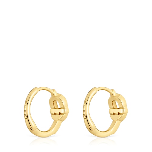 Gold Hoop earrings TOUS MANIFESTO