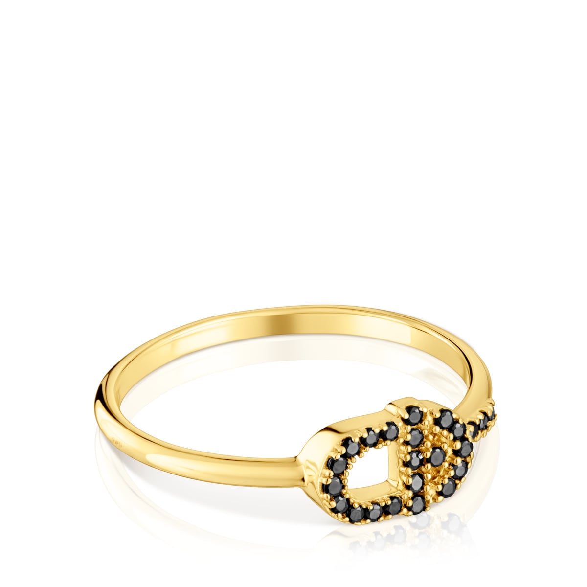 Anillo pequeño de oro y espinelas TOUS MANIFESTO