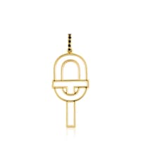 Medium gold silhouette Pendant with spinels TOUS MANIFESTO