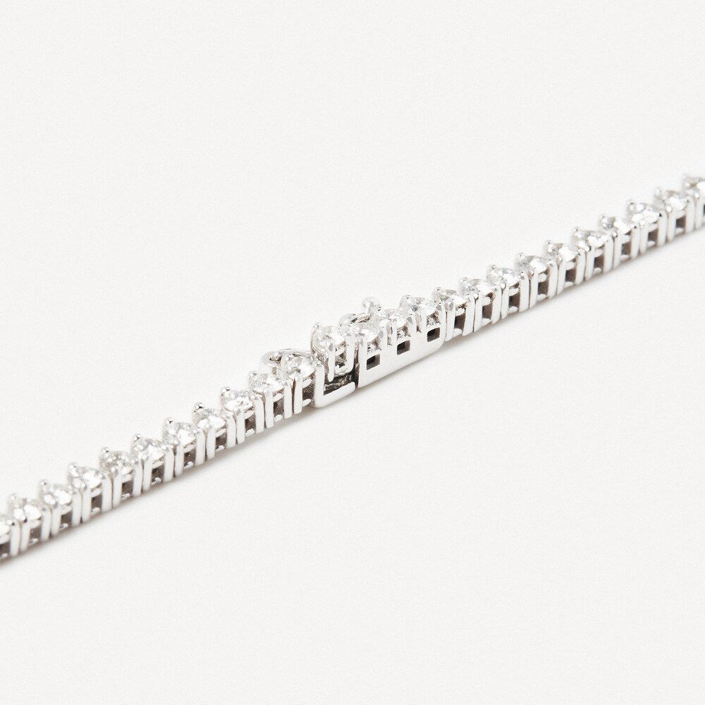 Collar riviere de oro blanco con diamantes TOUS ATELIER UNIQUE PIECES