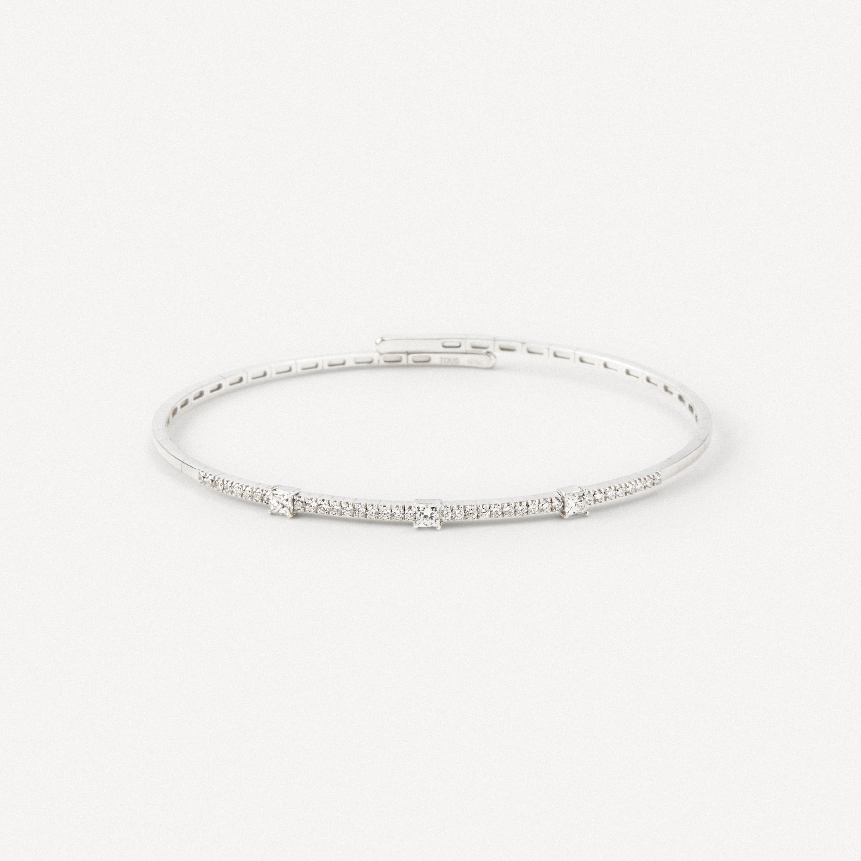 Bracelet in white gold with diamonds TOUS ATELIER