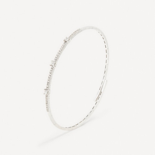 Bracelet in white gold with diamonds TOUS ATELIER
