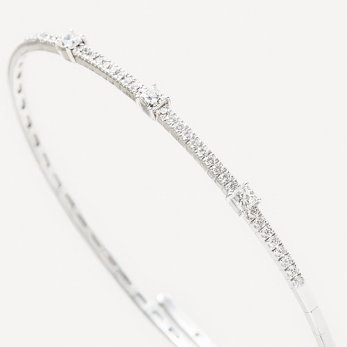 Bracelet in white gold with diamonds TOUS ATELIER
