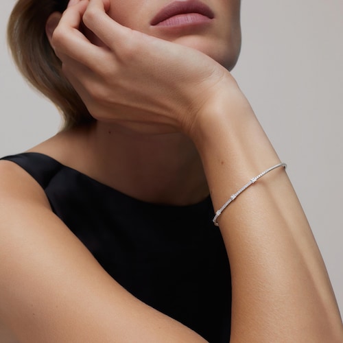 Bracelet in white gold with diamonds TOUS ATELIER