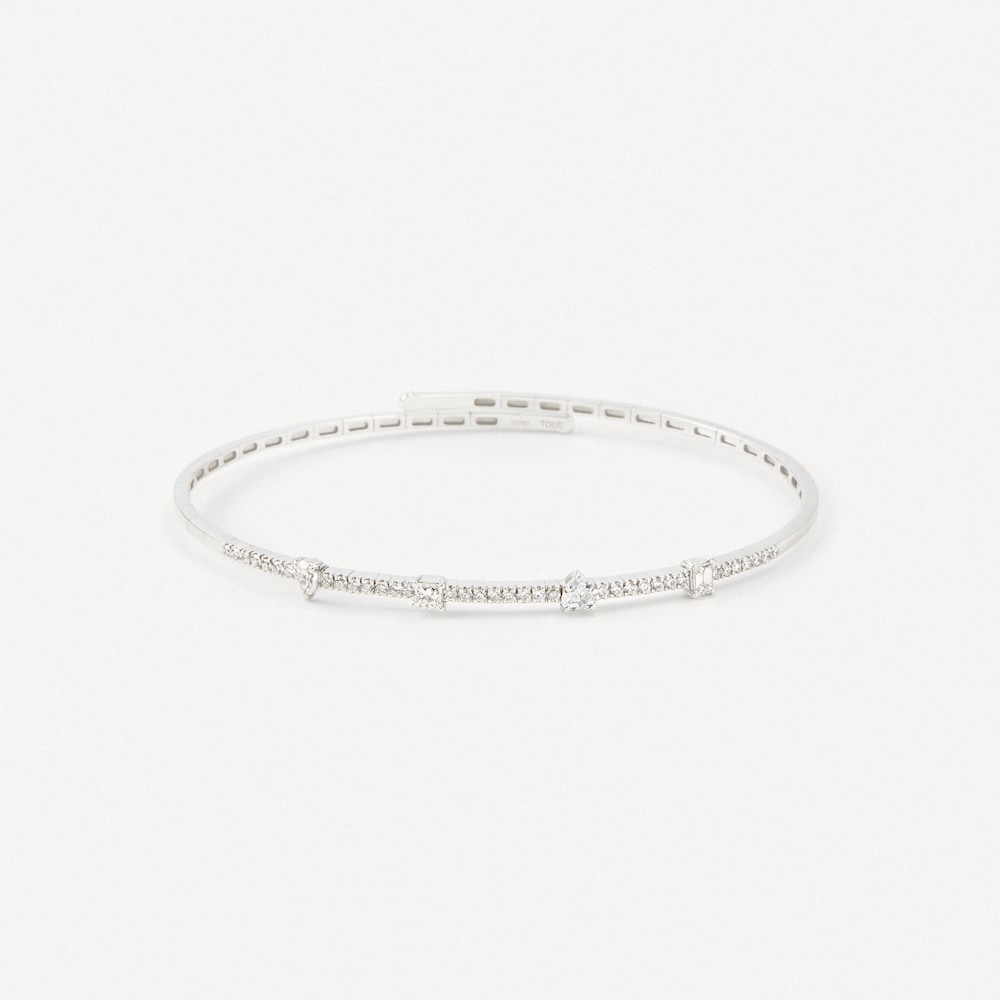 Bracelet in white gold with diamonds TOUS ATELIER