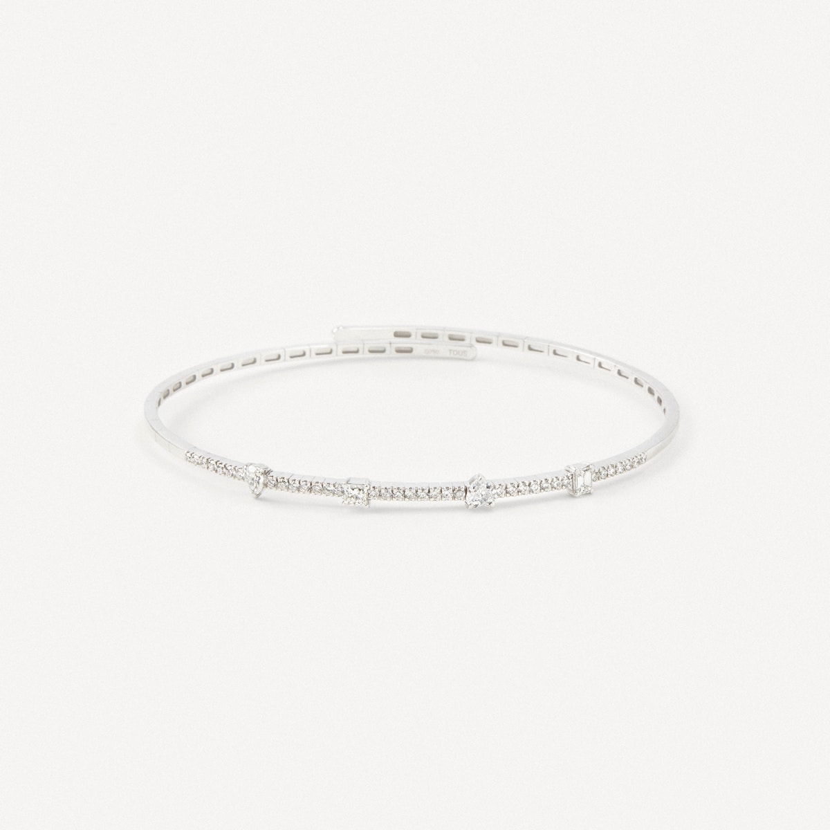 Tous - Pulsera De Oro Blanco Con Diamantes Tous Atelier - Transparente