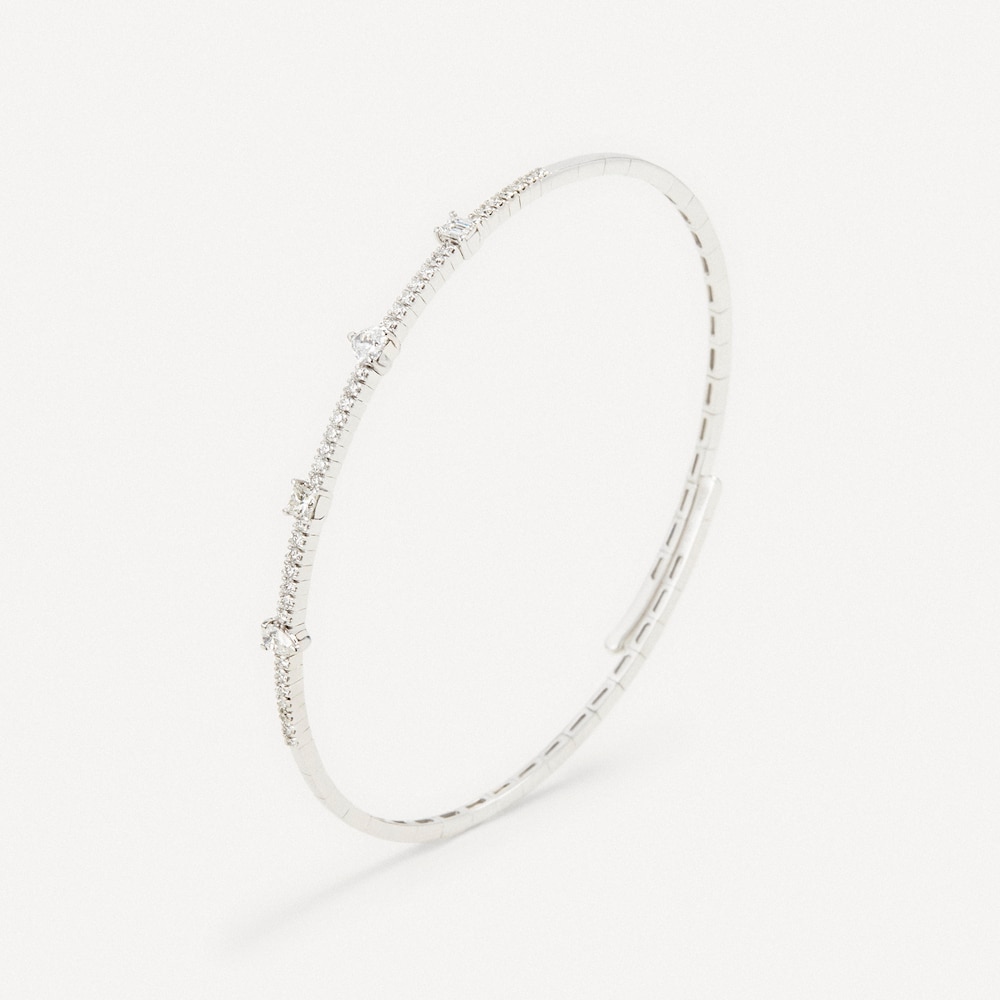 Bracelet in white gold with diamonds TOUS ATELIER