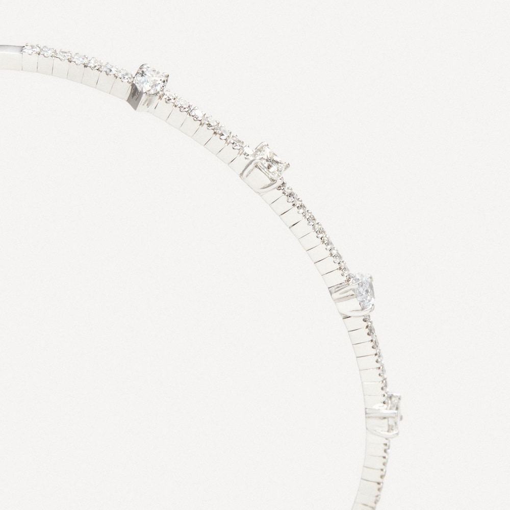 Bracelet in white gold with diamonds TOUS ATELIER