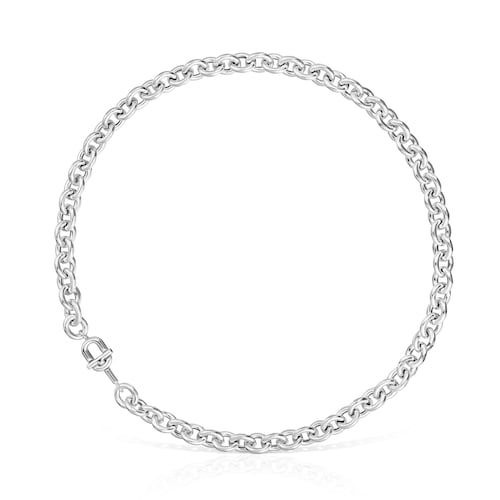 Collar corto de plata 45 cm TOUS MANIFESTO