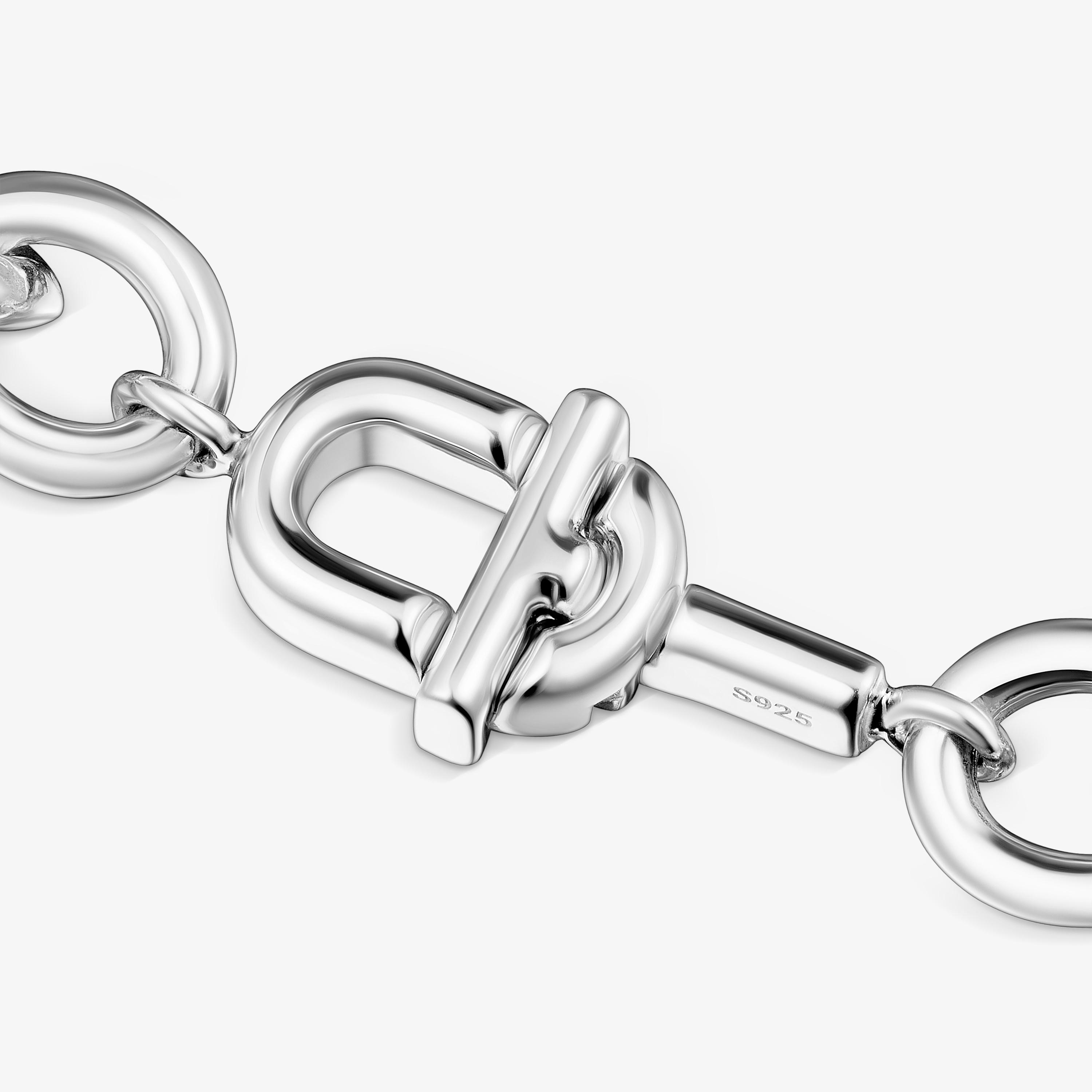 Short 45 cm silver Necklace TOUS MANIFESTO