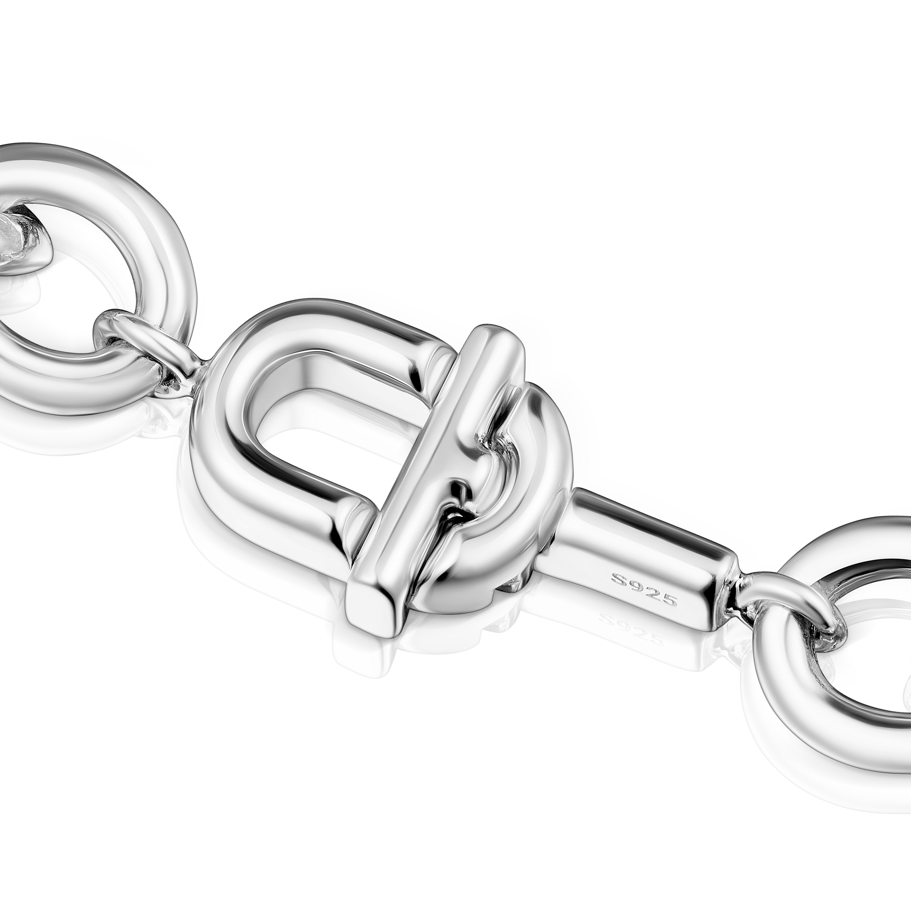 Short 45 cm silver Necklace TOUS MANIFESTO