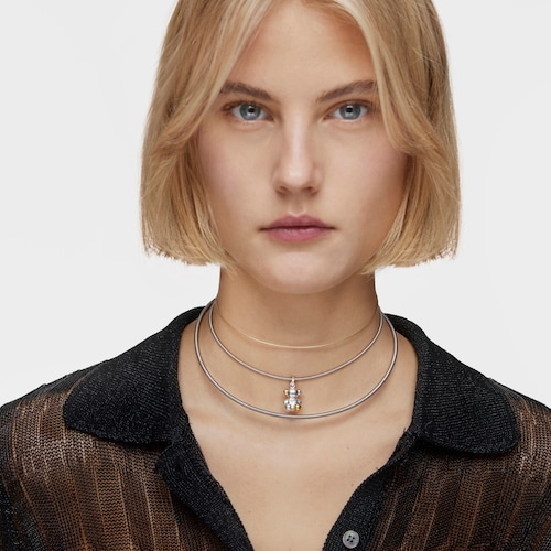 Collar de acero 3 mm Mesh Tube