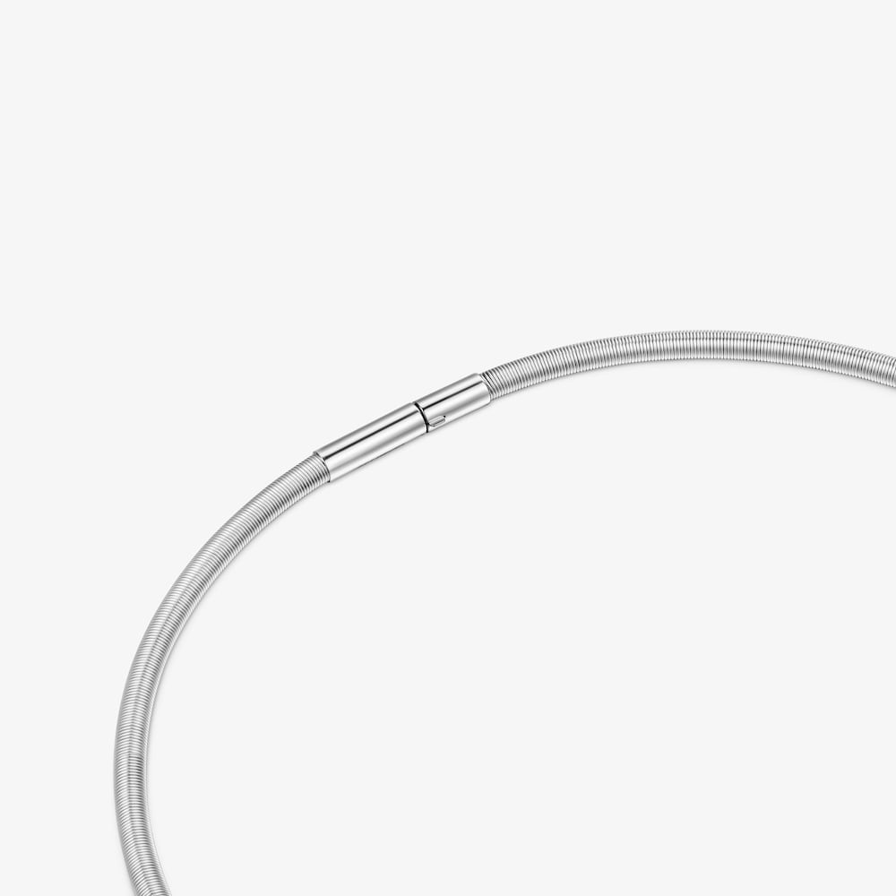 Collar de acero 4 mm Mesh Tube