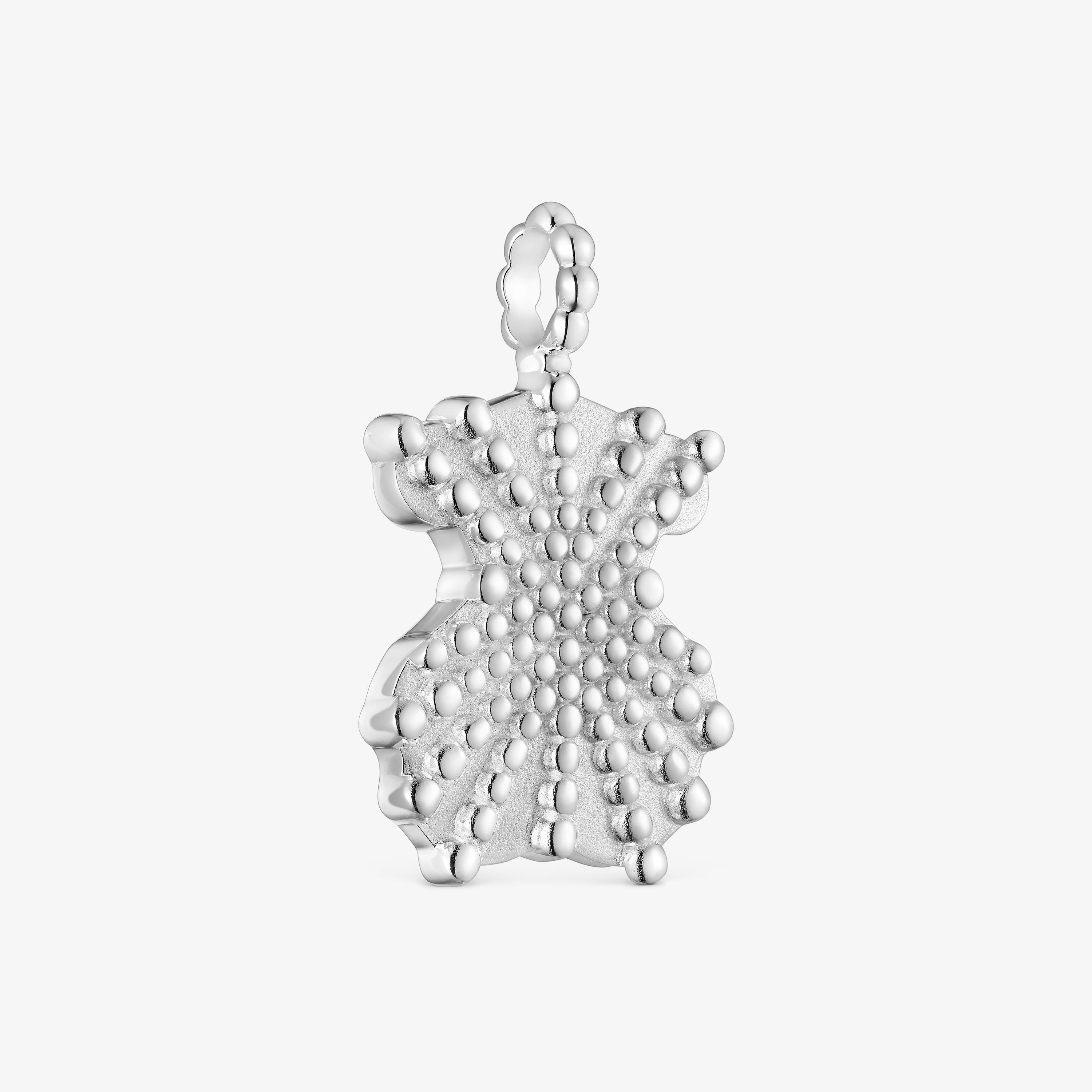 Medium silver bear Pendant TOUS Grain