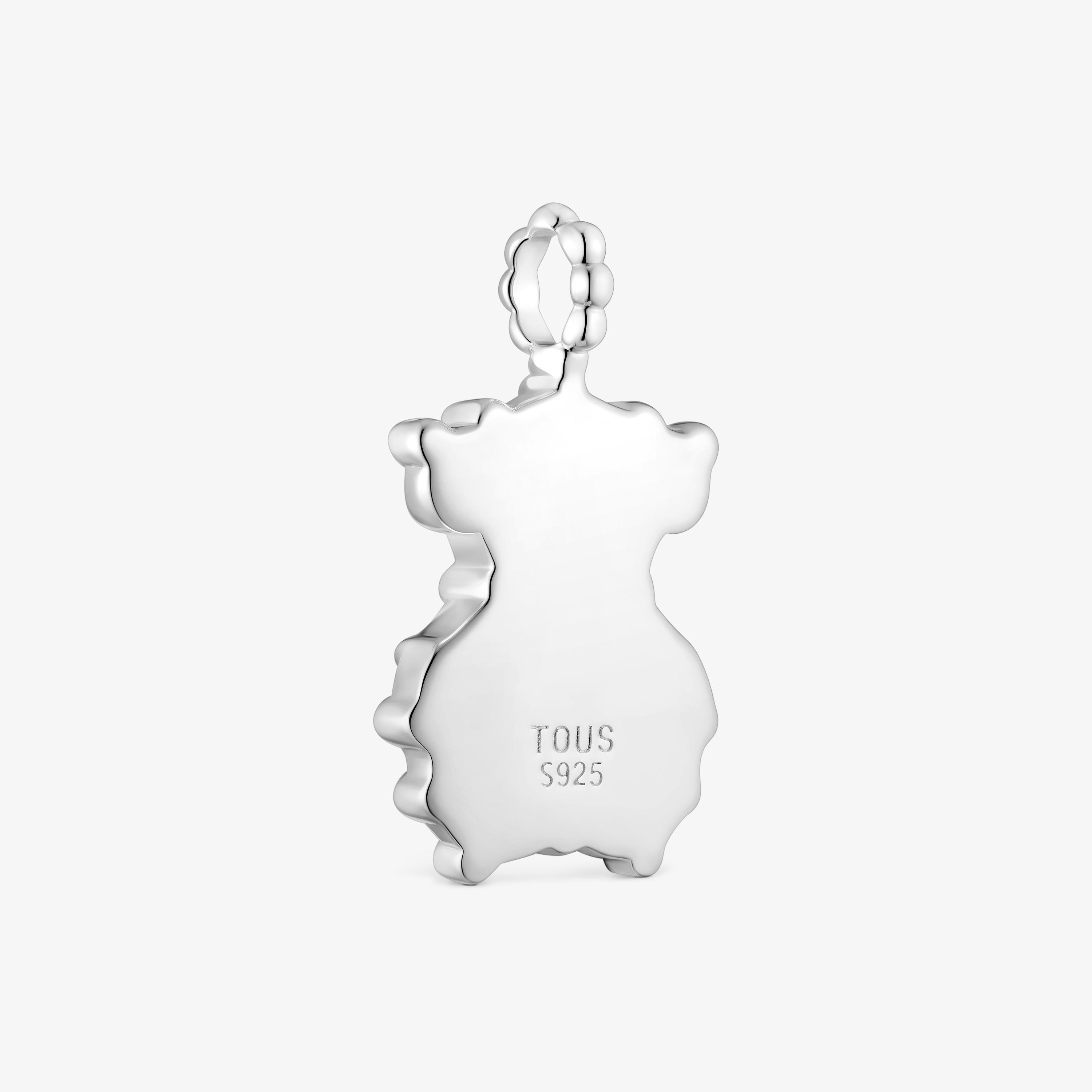 Medium silver bear Pendant TOUS Grain
