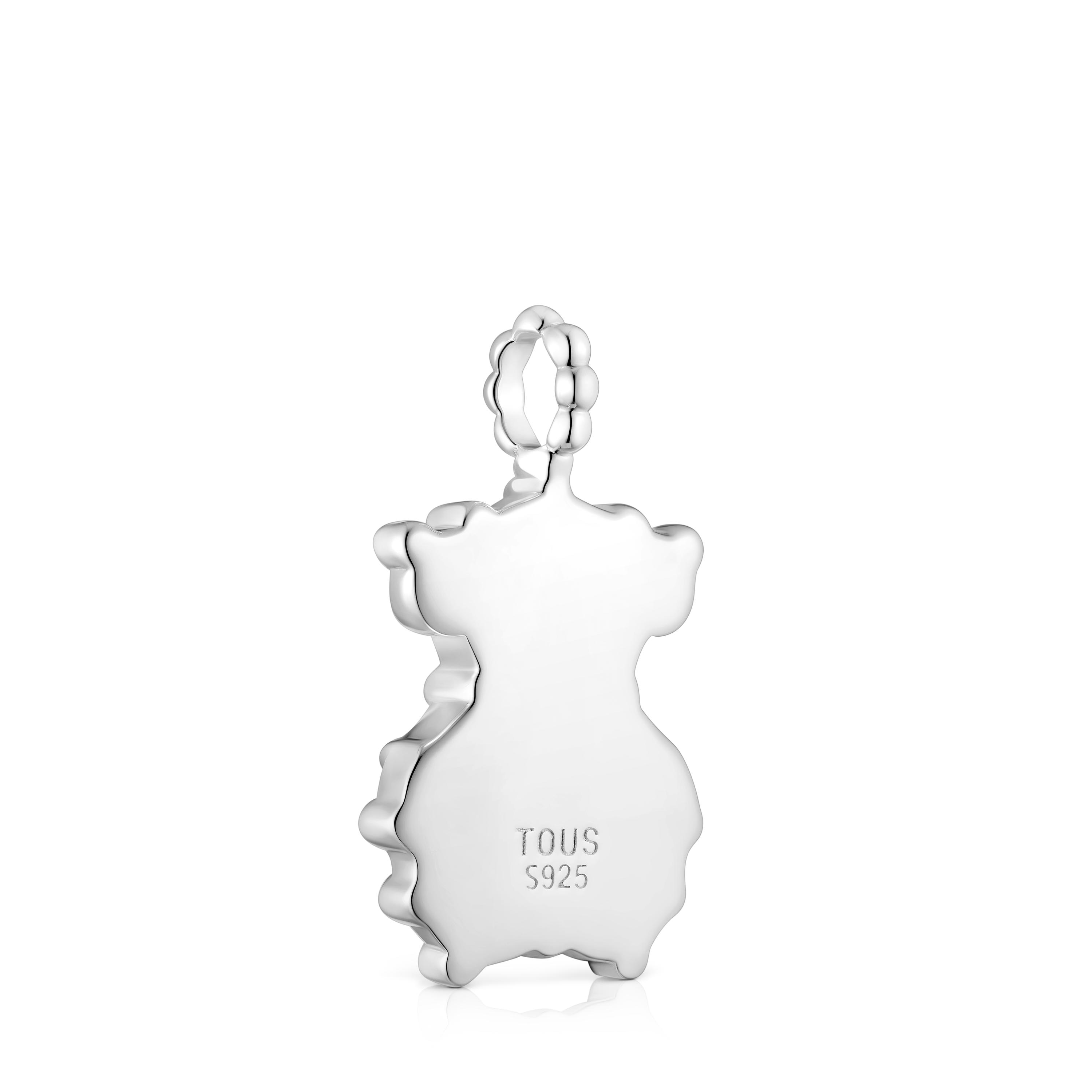 Medium silver bear Pendant TOUS Grain