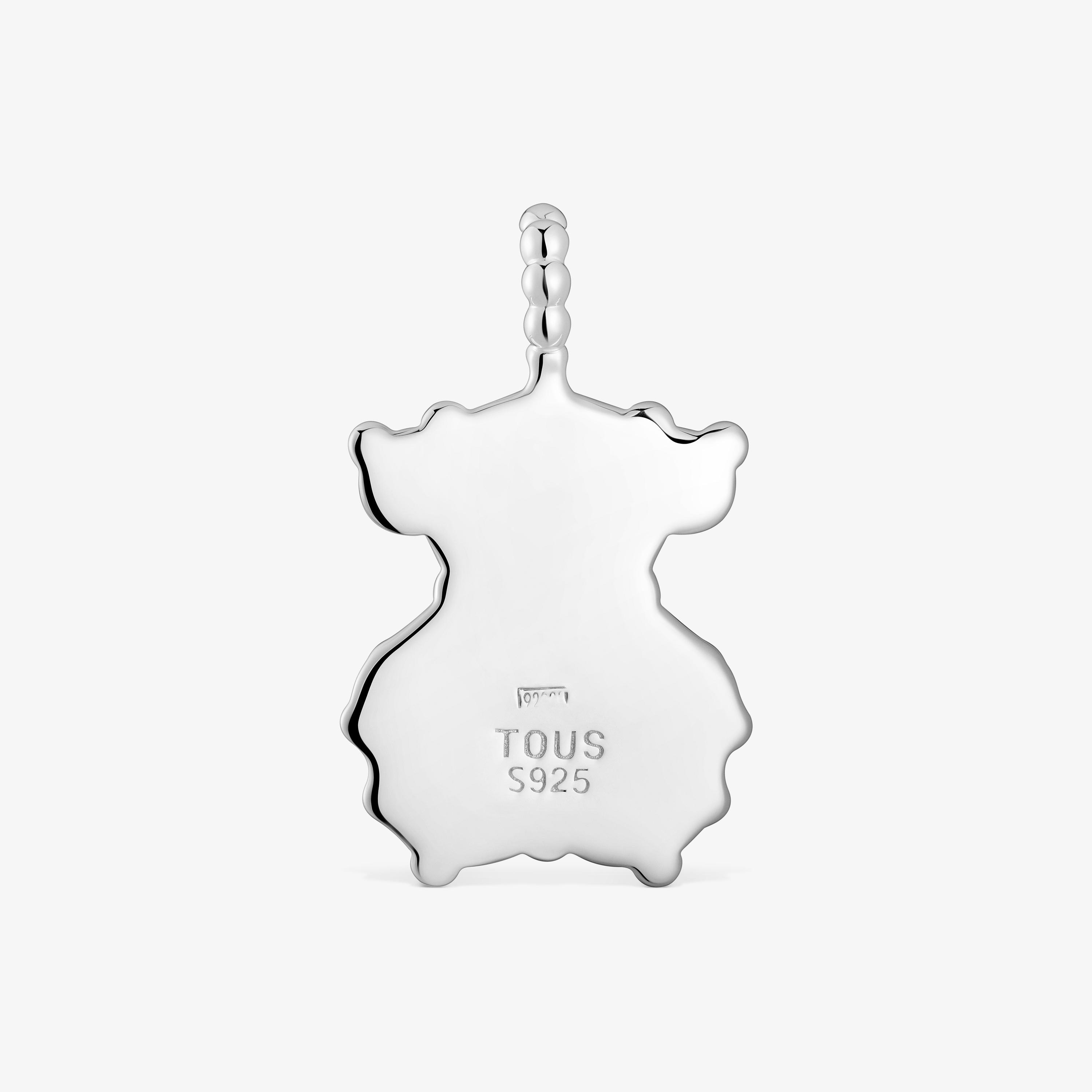 Medium silver bear Pendant TOUS Grain