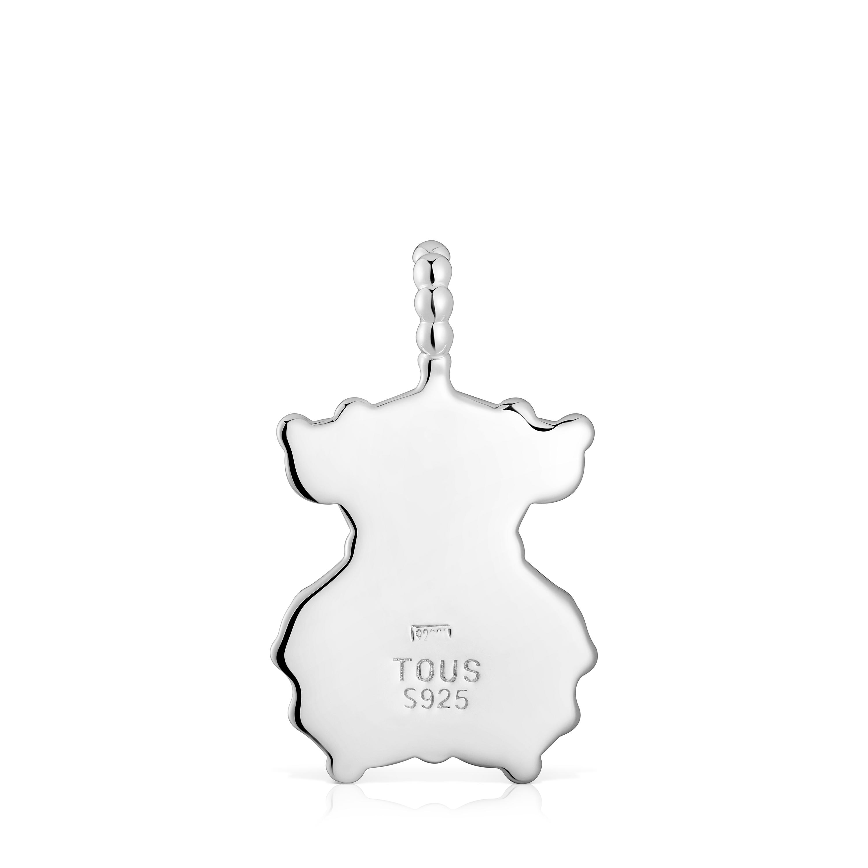 Medium silver bear Pendant TOUS Grain