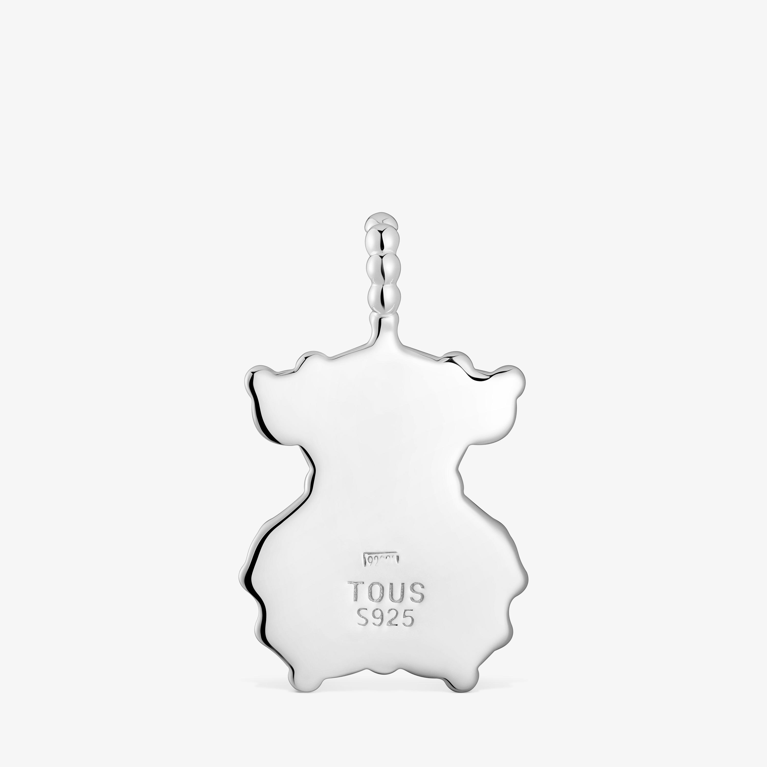 Medium silver bear Pendant TOUS Grain