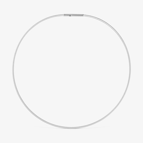 Collar de acero 2 mm Mesh Tube