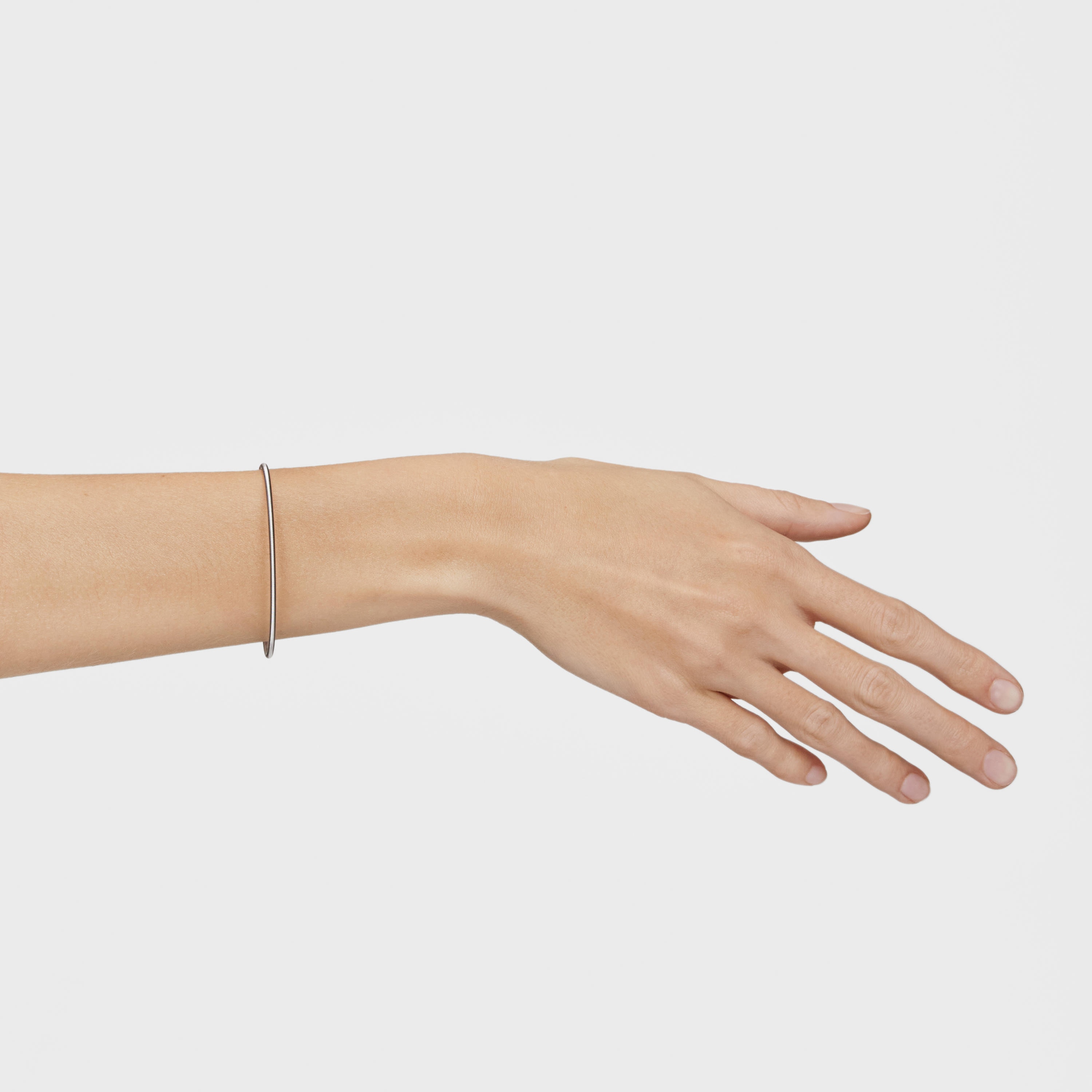 Mesh Tube steel Bracelet 16,5 cm