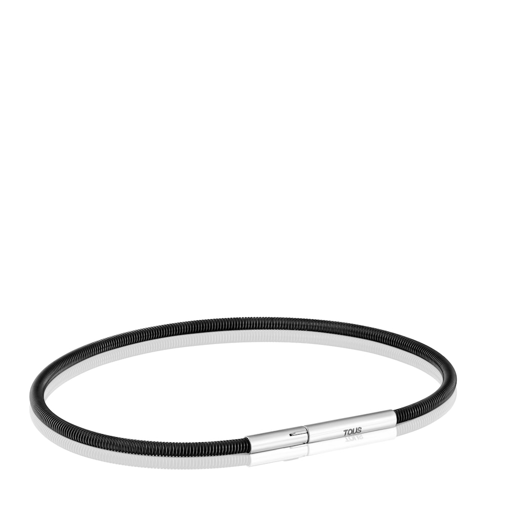 Mesh Tube IP steel Bracelet  cm