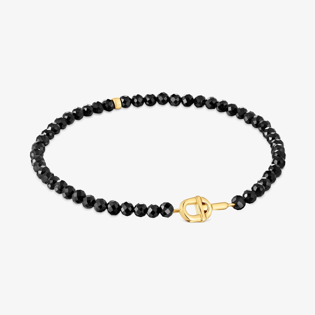 Pulsera Elástica De Oro Y Espinelas Manifesto