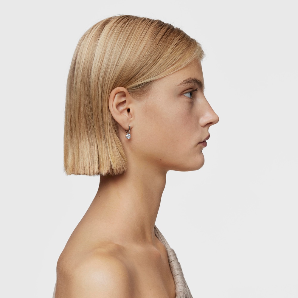 Orecchini in argento e topazio Basic Colors