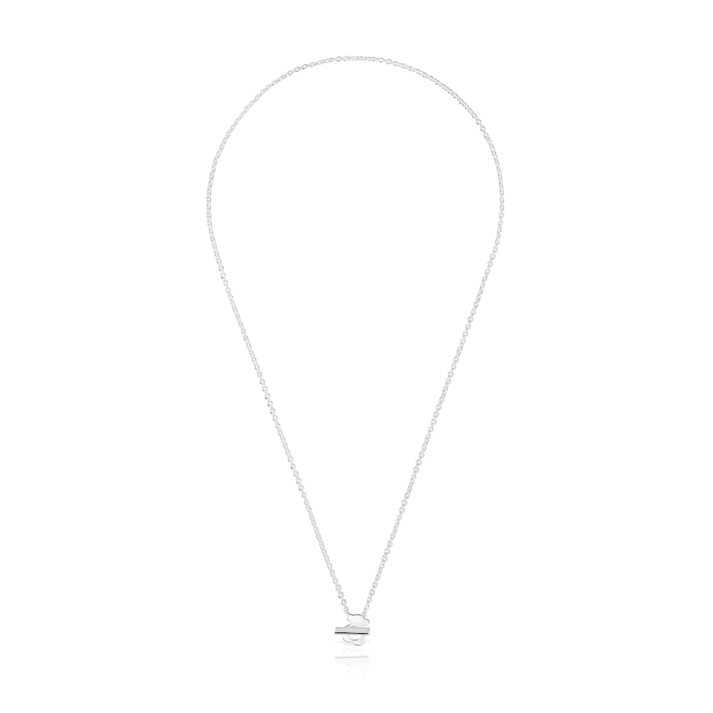 Collar corto oso de plata I-Bear Collar corto oso de plata I-Bear
