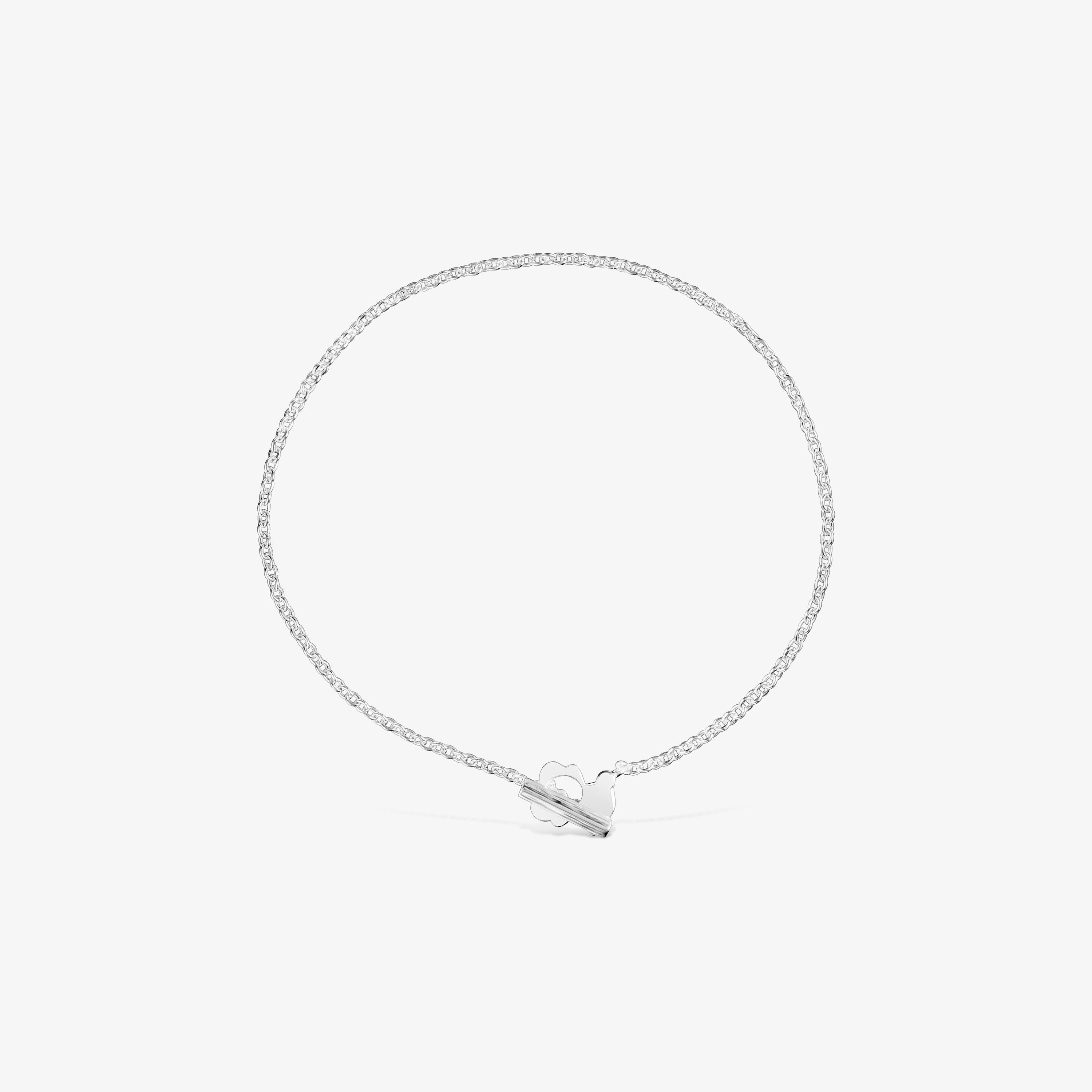 Silver bear chain Bracelet I-Bear