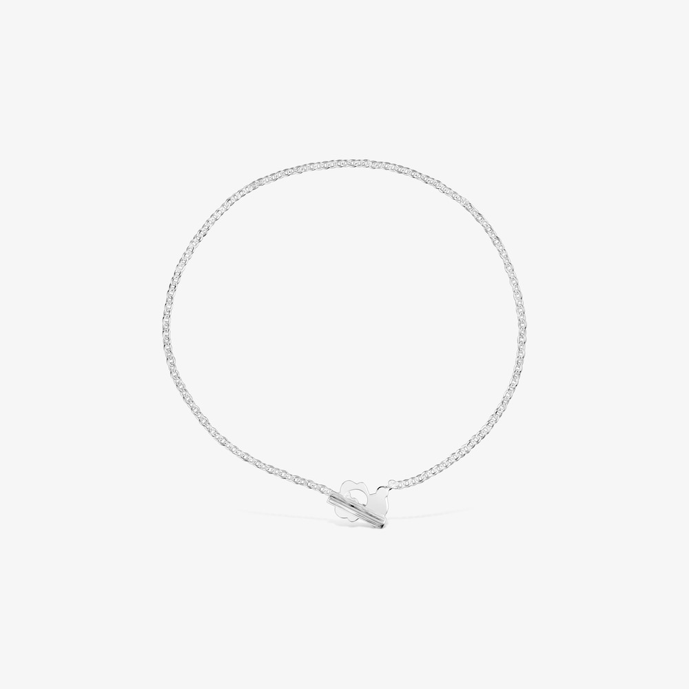 Silver bear chain Bracelet I-Bear