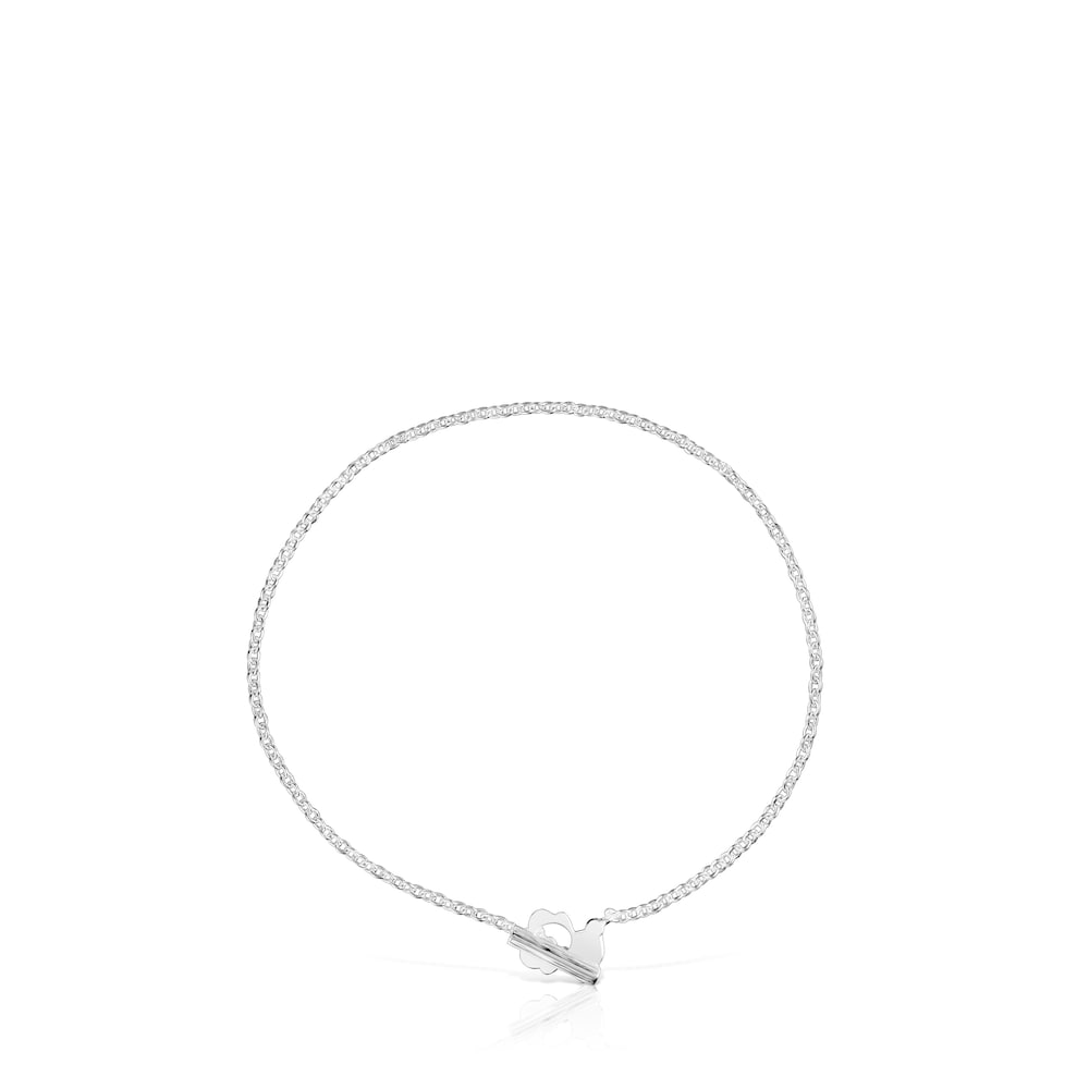 Pulsera cadena con oso de plata I-Bear Pulsera cadena con oso de plata I-Bear