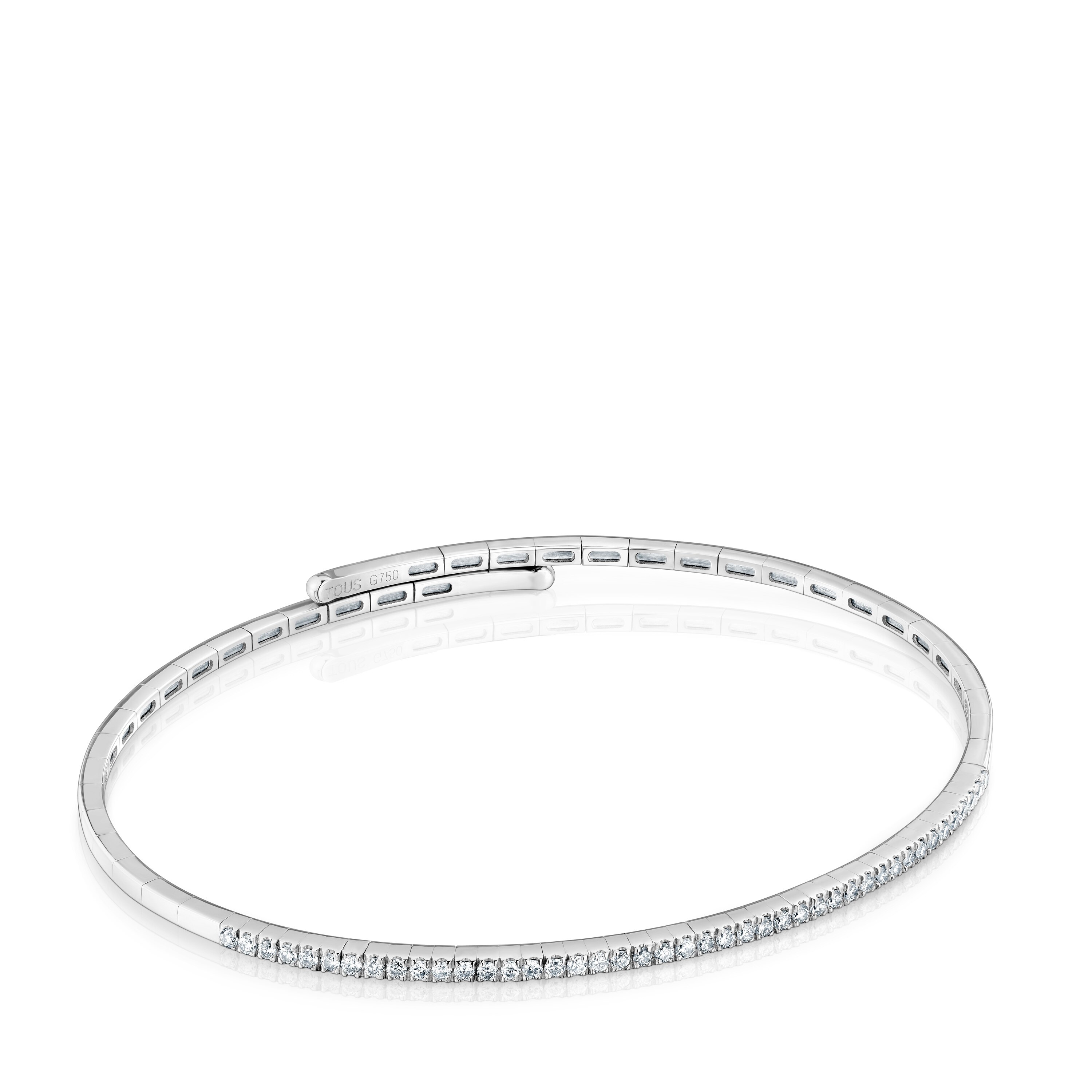 Pulsera de oro blanco y diamantes Les Classiques