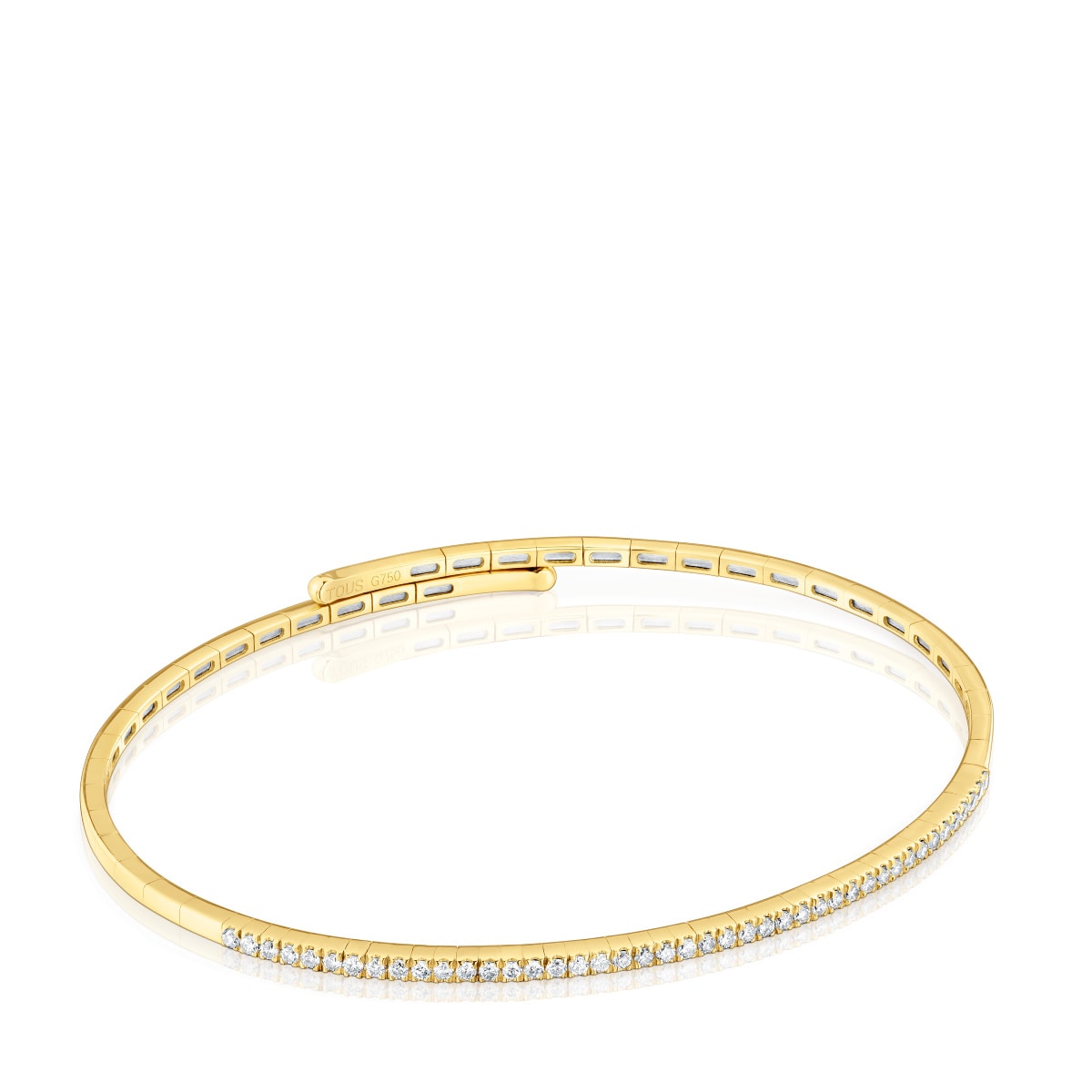 Gold Bracelet with diamonds Les Classiques