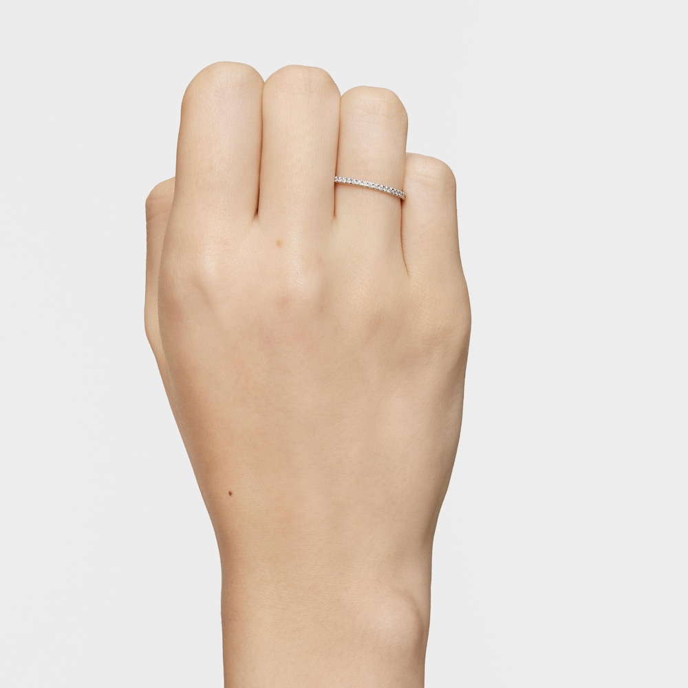 Svadobn&aacute; obr&uacute;čka z&nbsp;bieleho zlata s&nbsp;diamantov&yacute;m Les Classiques