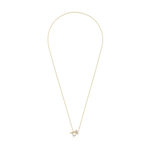 Collar corto oso de oro y diamantes I-Bear