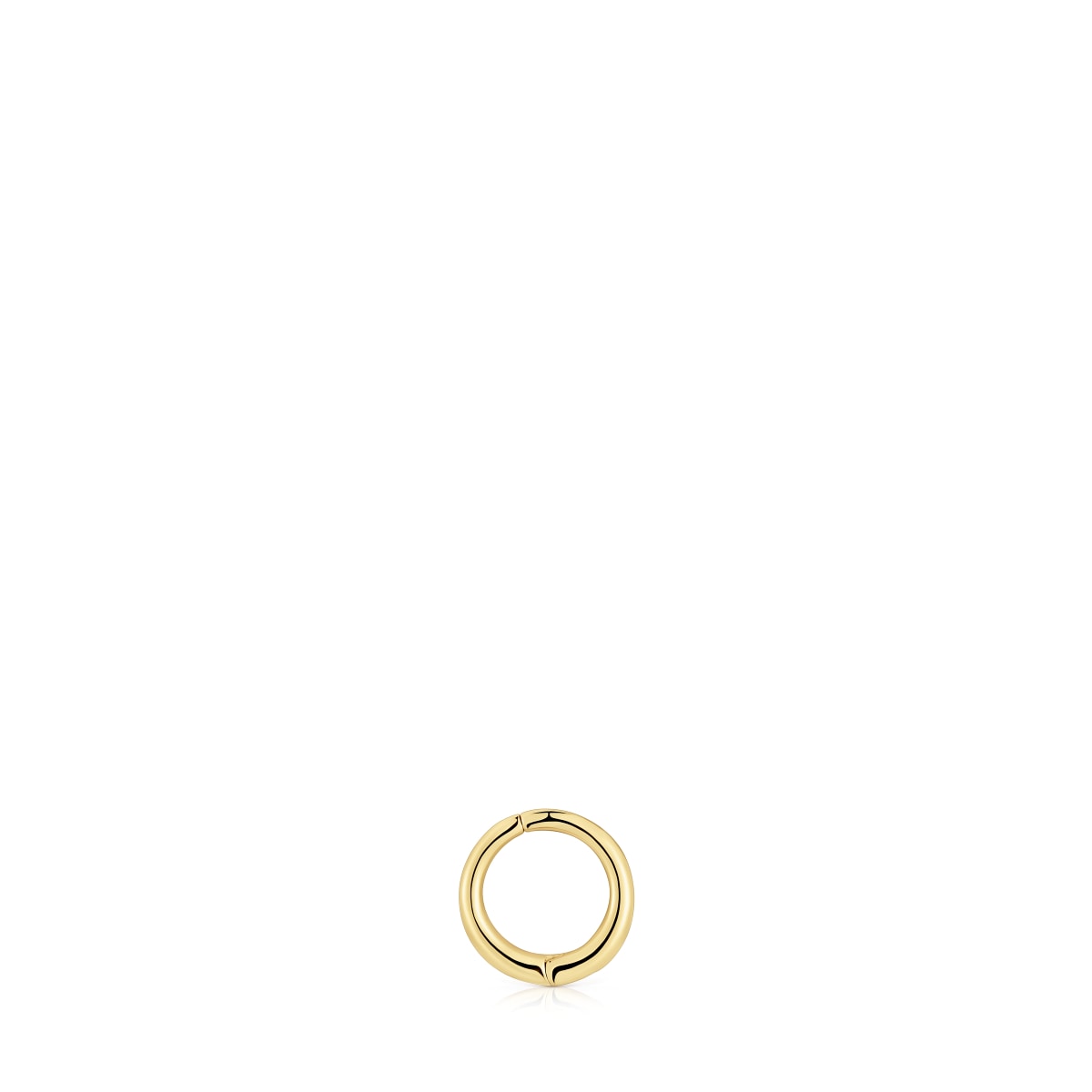 Individual 6 mm gold hoop Earring Basics