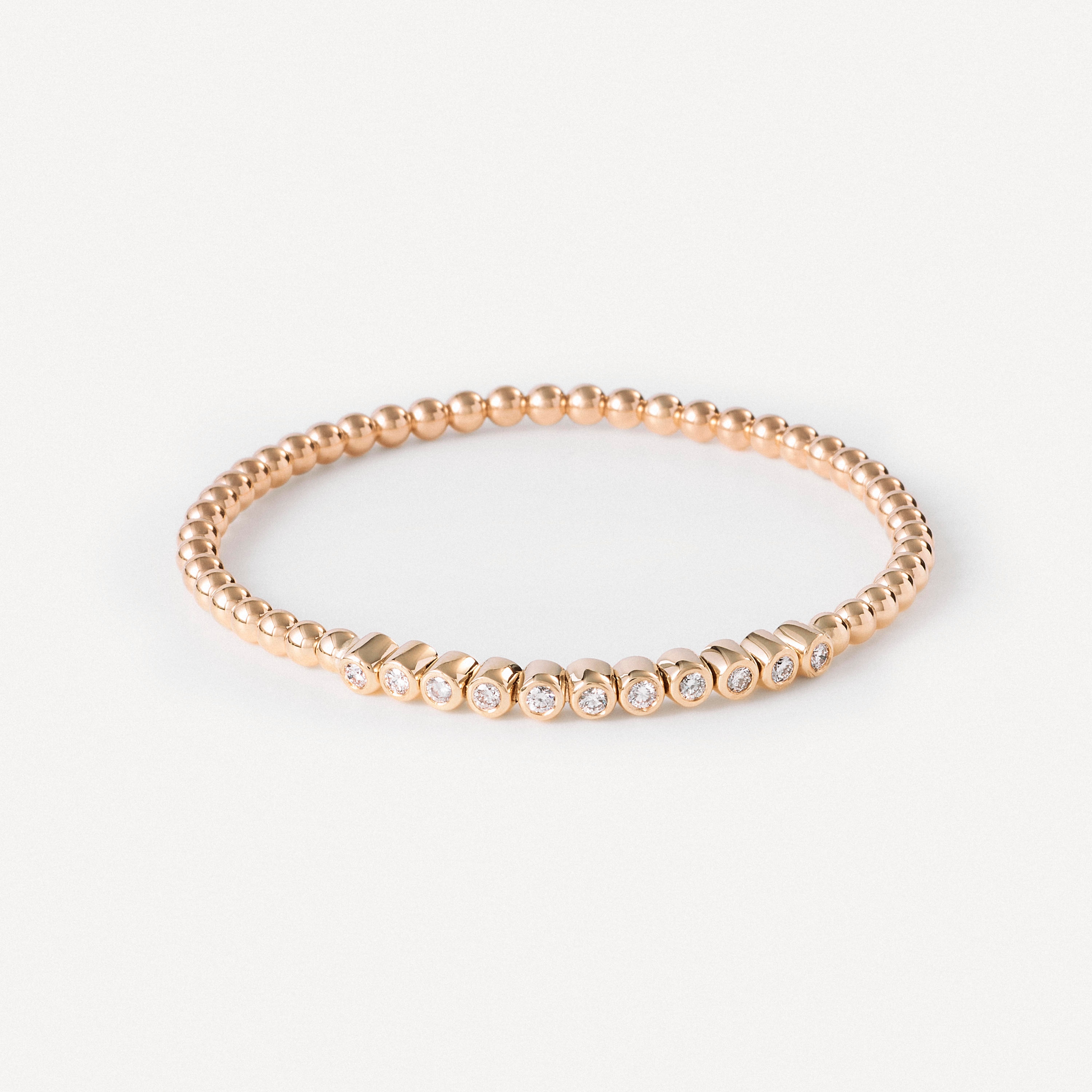 Gold Ball bracelet with diamonds TOUS ATELIER