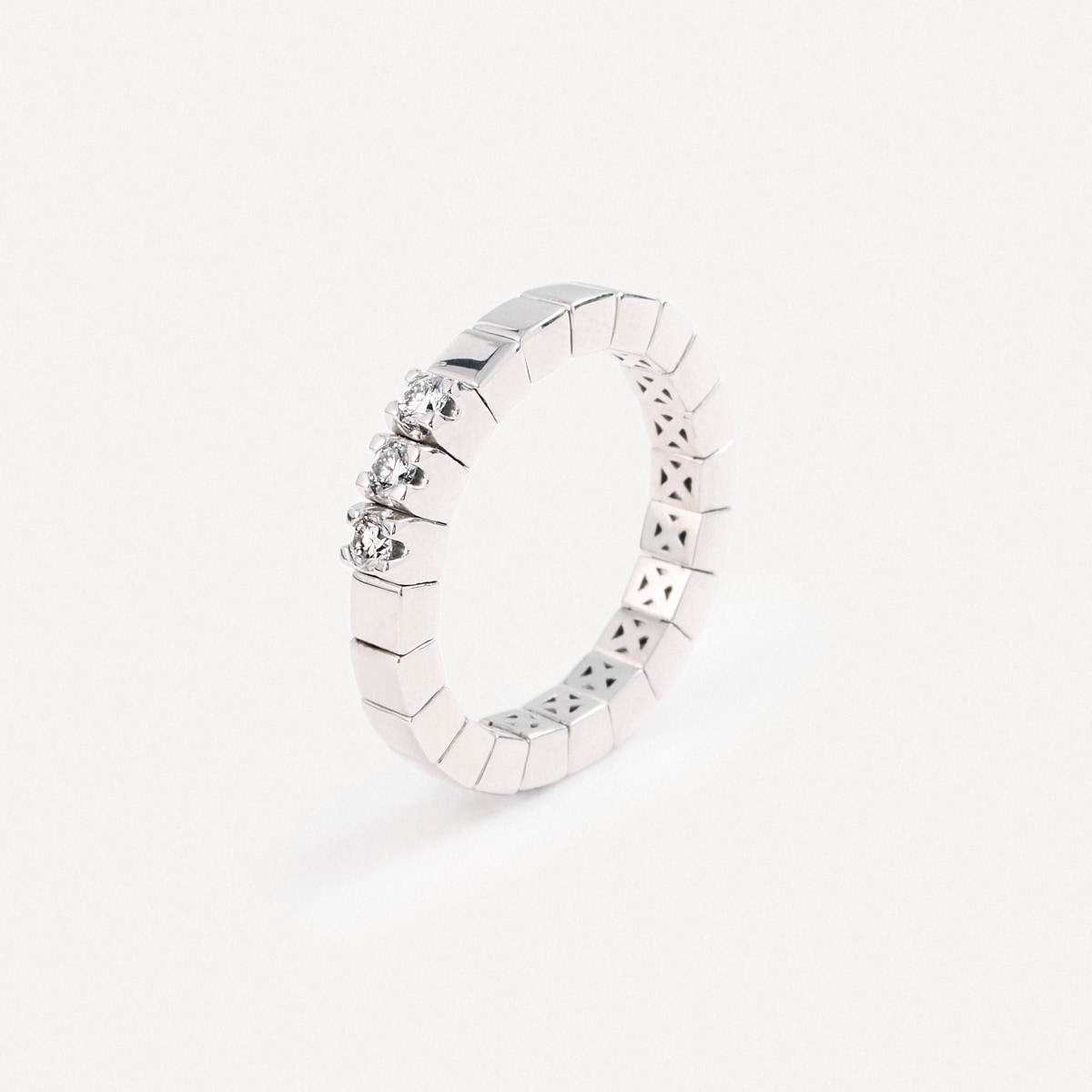 White gold Elastic ring with diamonds TOUS ATELIER