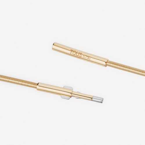 Collar de oro mate TOUS ATELIER