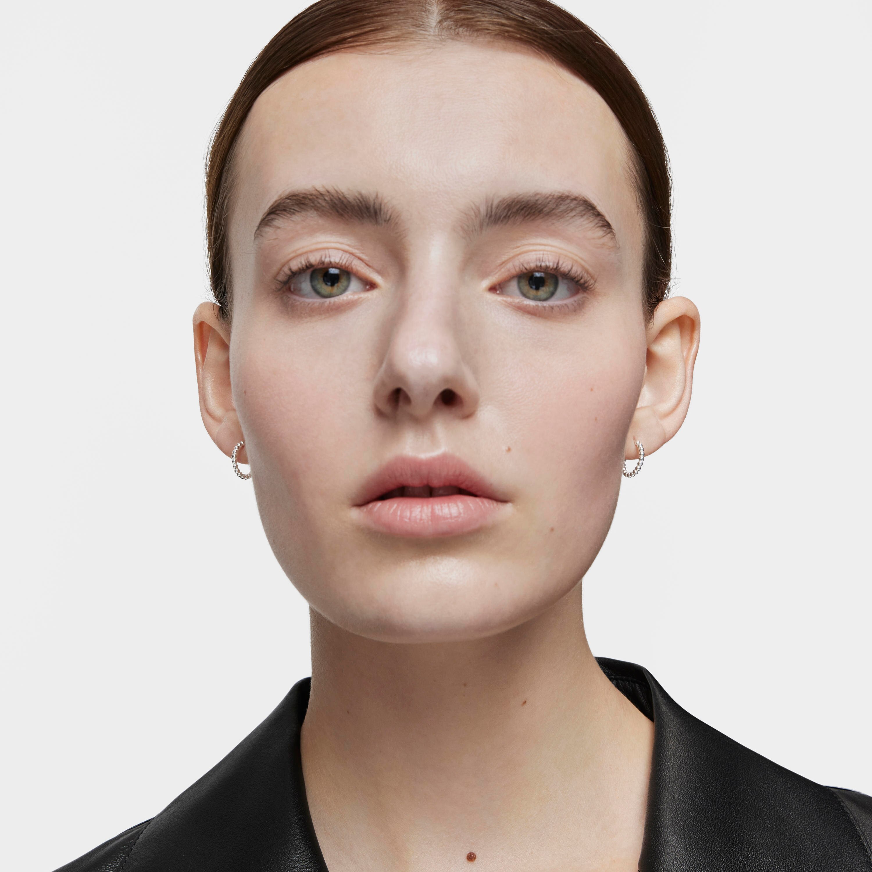 Short 10 mm silver ball Hoop earrings TOUS Basics