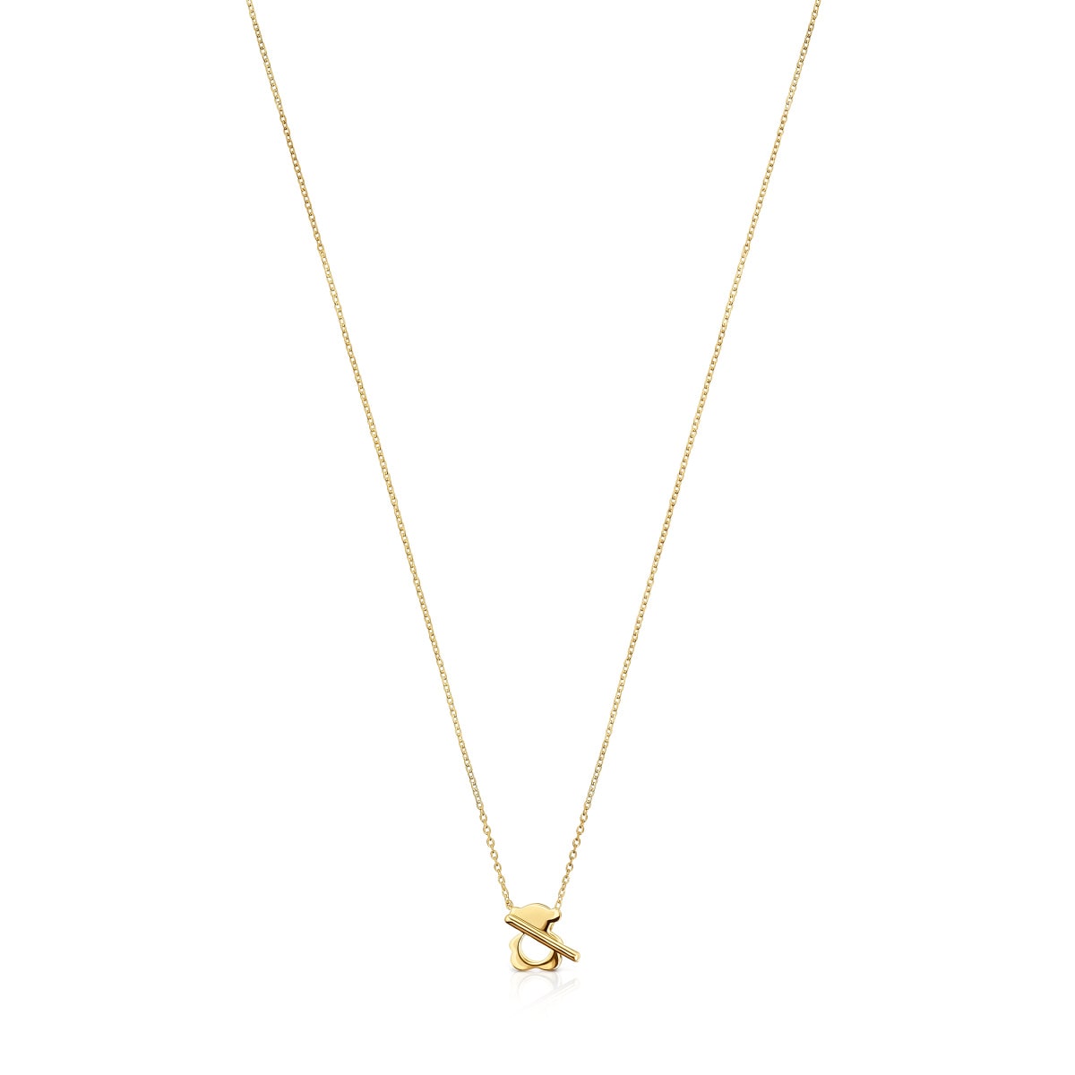 Tous - Collar Corto De Oro Y Oso I-Bear - Dorado